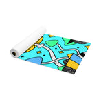Vibrant Foam Yoga Mat - Colorful Fitness Mat for Home Workouts, Meditation, Exercise, Gift for Yoga Lovers, Wellness Mat