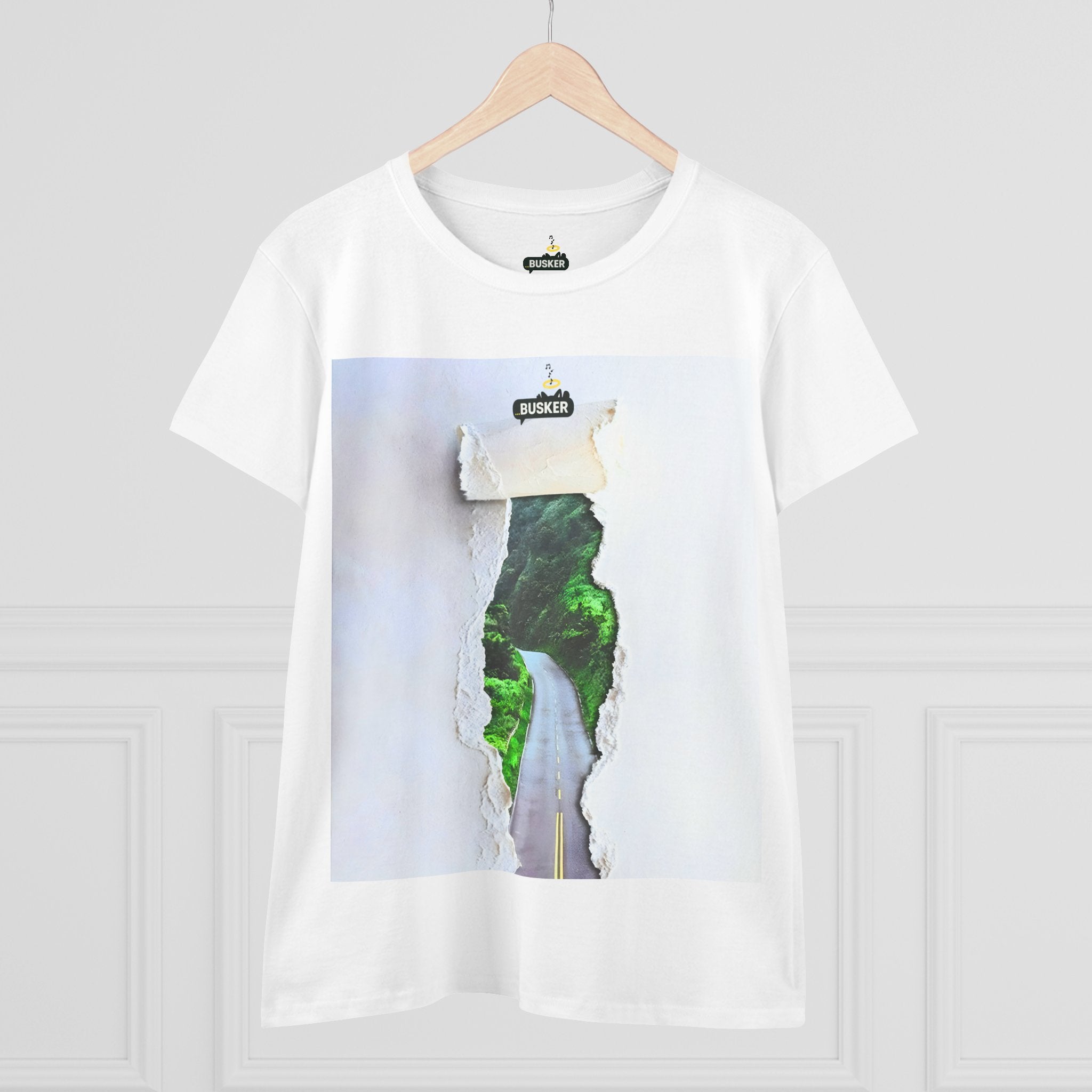 Nature-Inspired Graphic Tee for Women, Casual Outing Shirt, Gift for Nature Lovers, Summer Fashion, Unisex Style, Eco-Friendly Wear