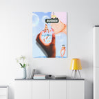 Artistic Matte Canvas Print - Dreamy Busker Vibes