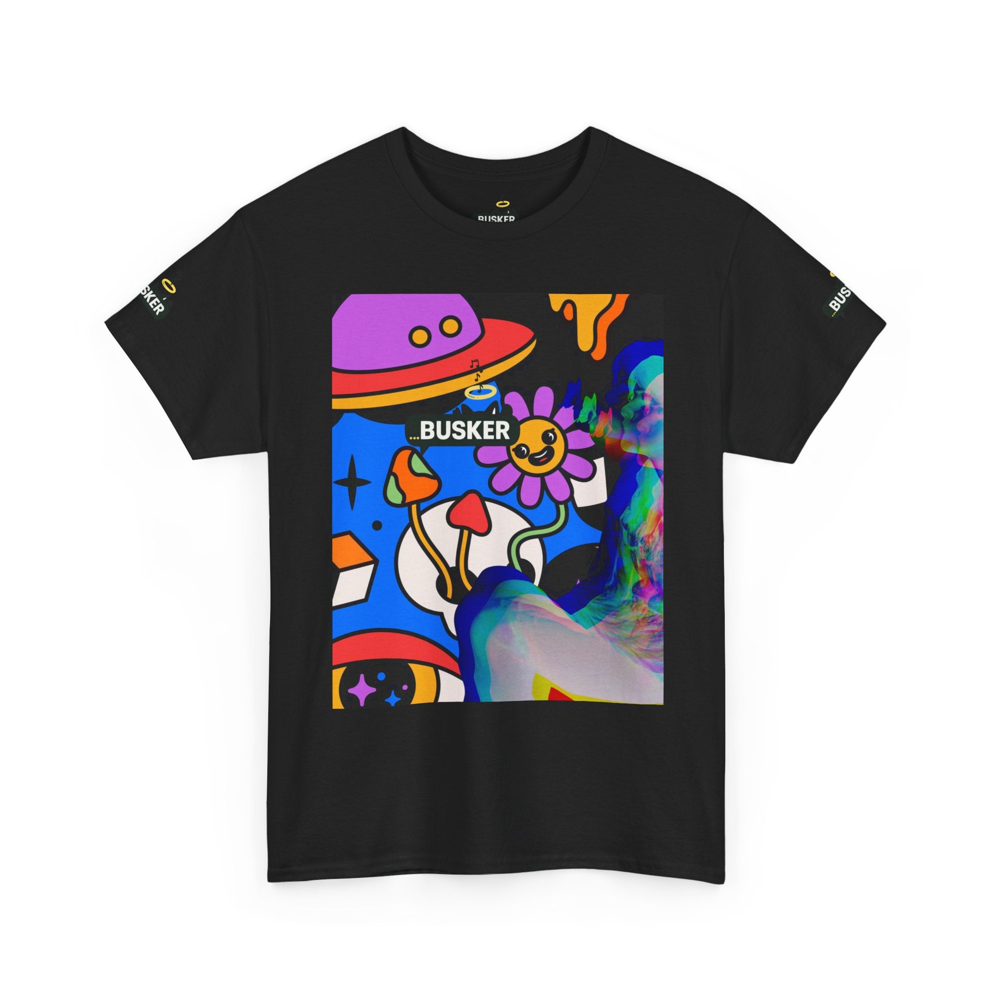 Colorful Graphic Unisex Tee, Artsy Shirt for Creative Souls, Perfect for Festivals, Unique Gift for Art Lovers, Summer Vibes, Casual Wear