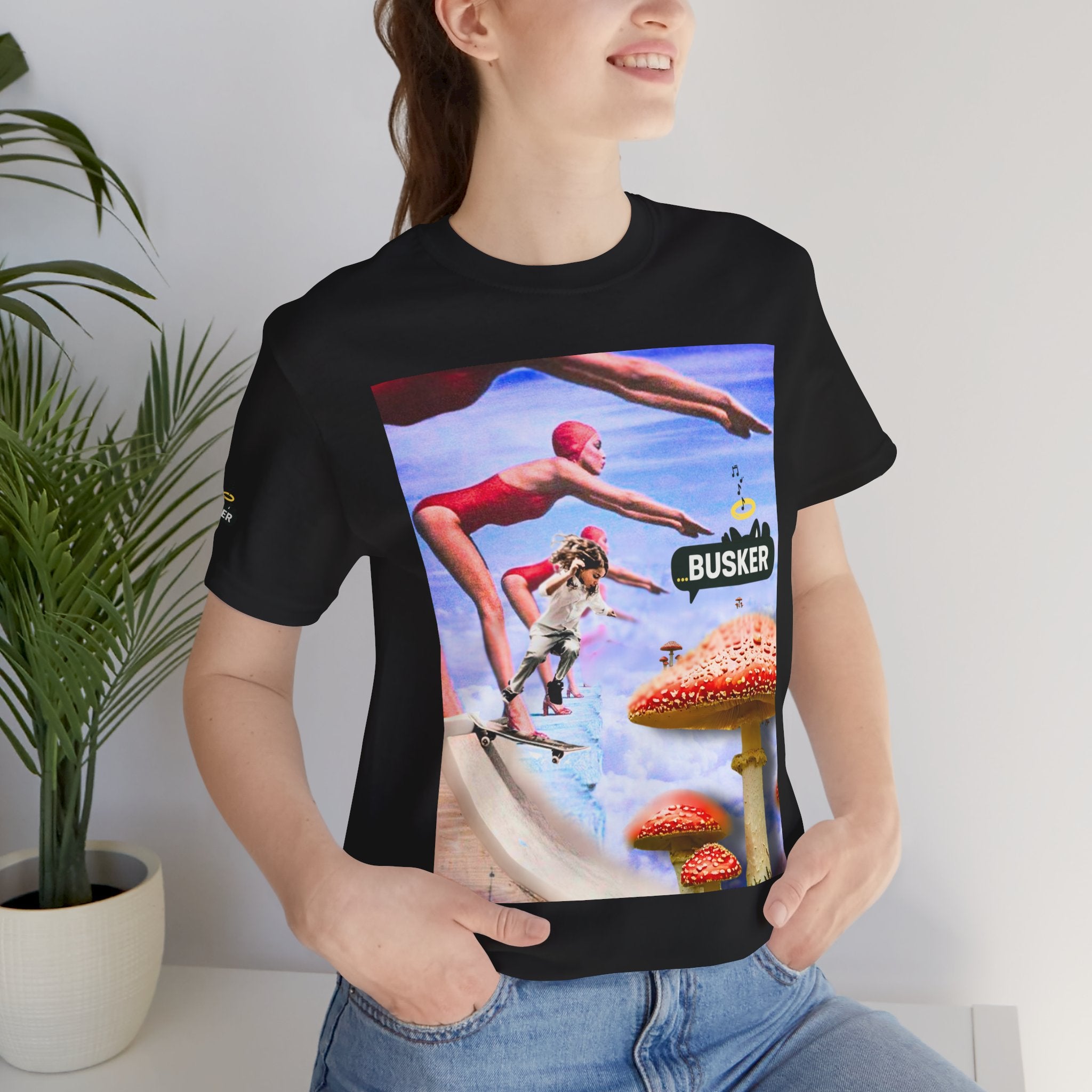 Busker Fun Graphic Tee - Unisex Jersey Short Sleeve