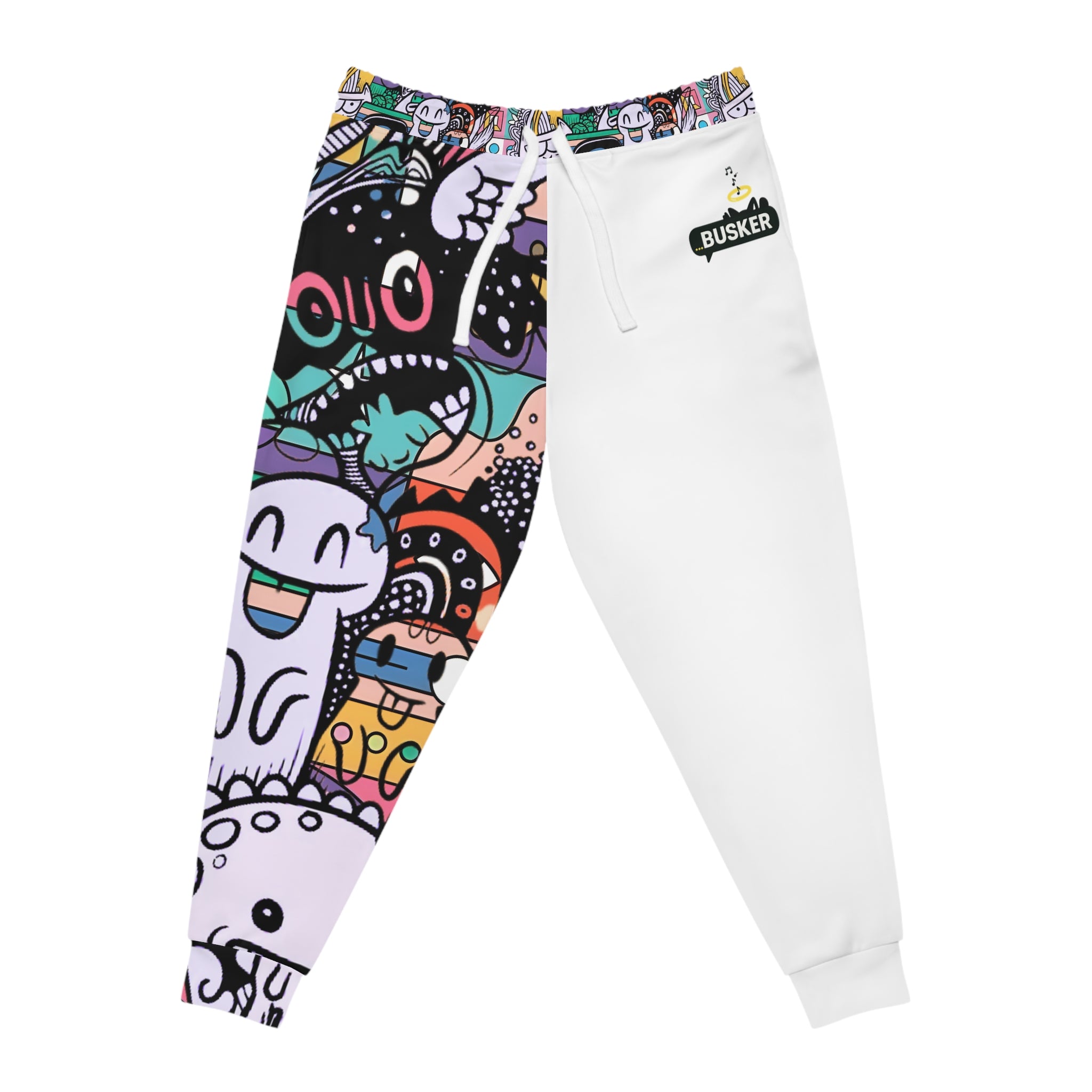 Vibrant Graphic Joggers | Fun Activewear for Trendsetters | Ideal for Workouts, Lounging, and Festivals | Perfect Gift for Any Occasion