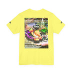 Vibrant Busker Art Tee for Creative Souls