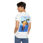 Pixel Art Unisex Heavy Cotton Tee - 'BUSKER' Design