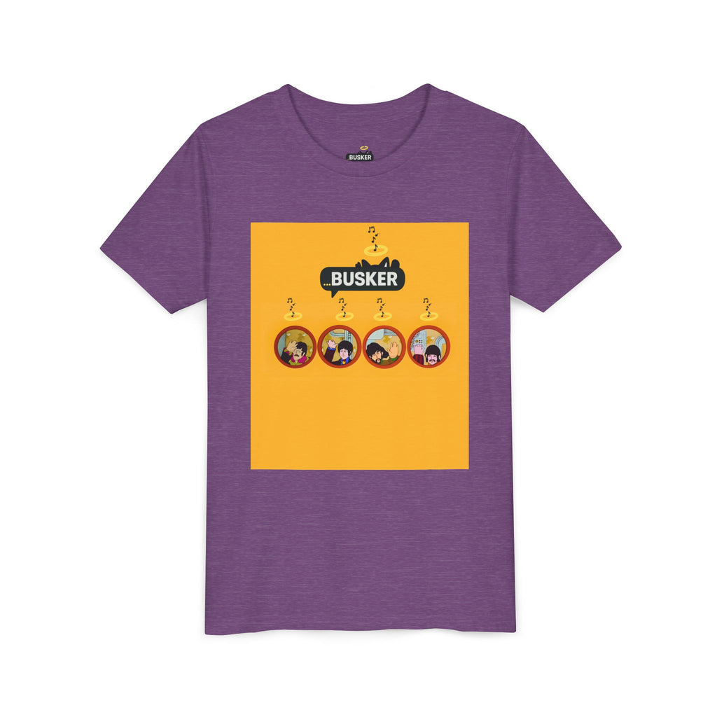 Busker Youth Short Sleeve Tee - Fun Music T-Shirt for Young Performers, Gifts for Young Musicians, Vibrant Summer Apparel, Creative [...]