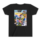 Colorful Youth Short Sleeve Tee - "Busker" Graphic Art Top
