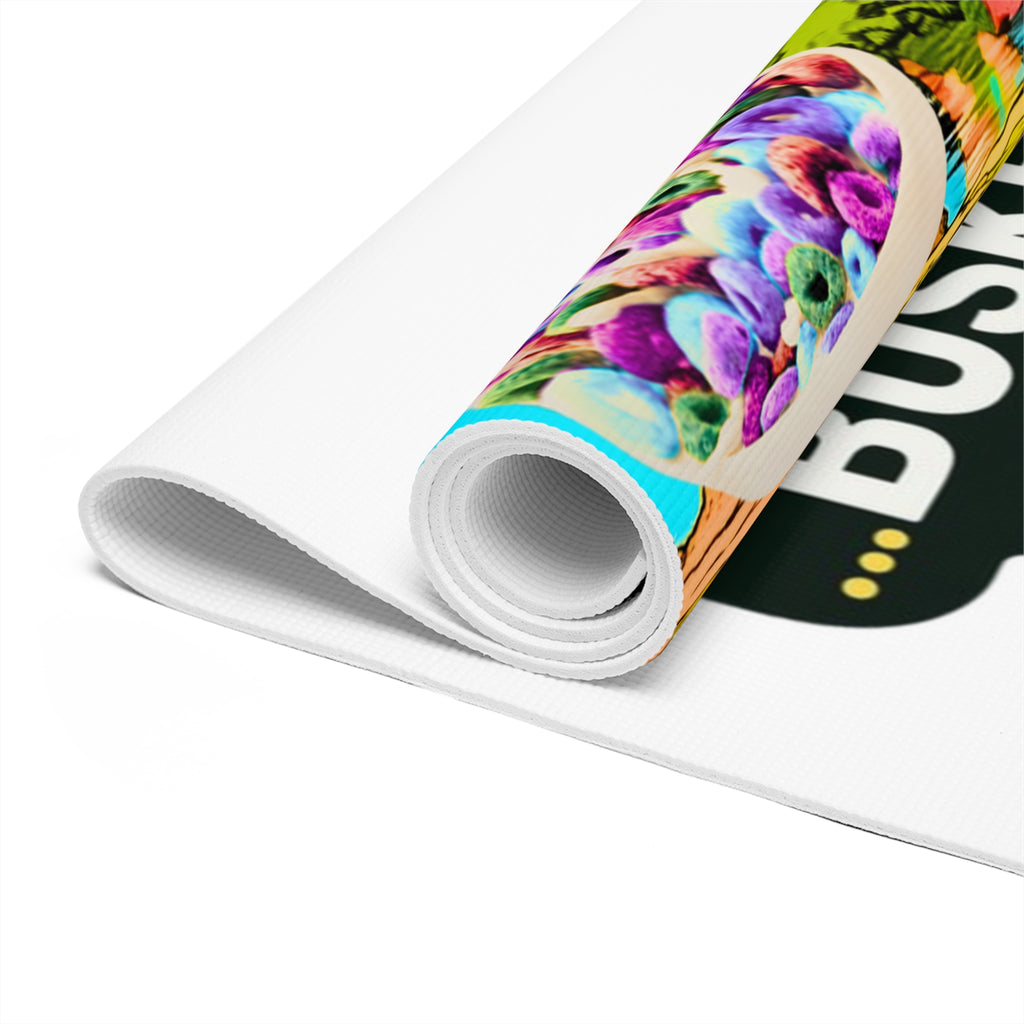 Vibrant Foam Yoga Mat for Creative Souls, Ideal for Home Workouts, Yoga Lovers, Art Enthusiasts, Unique Gift Idea, Meditation Practice