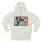 Whimsical Art Hoodie, Funny Graphic Sweatshirt, Unique Animal Designs, Cozy Gift for Kids & Teens, Perfect for Festivals & Casual Wear