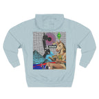 Whimsical Art Hoodie, Funny Graphic Sweatshirt, Unique Animal Designs, Cozy Gift for Kids & Teens, Perfect for Festivals & Casual Wear