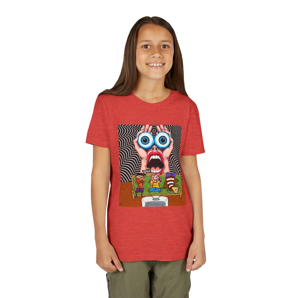 Graphic Youth Tee - Colorful Fun Shirt for Kids, Party T-Shirt, Gift for Youngsters, Trendy Youth Apparel, Art-Inspired Clothing