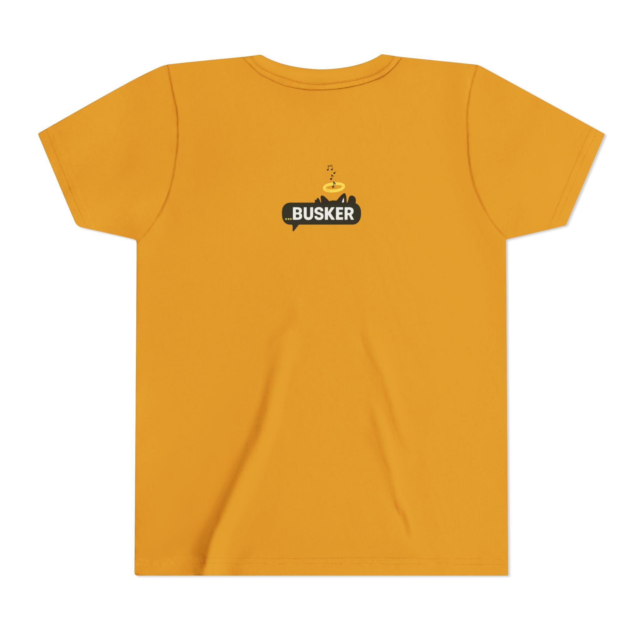 Busker Youth Short Sleeve Tee - Fun Music T-Shirt for Young Performers, Gifts for Young Musicians, Vibrant Summer Apparel, Creative [...]