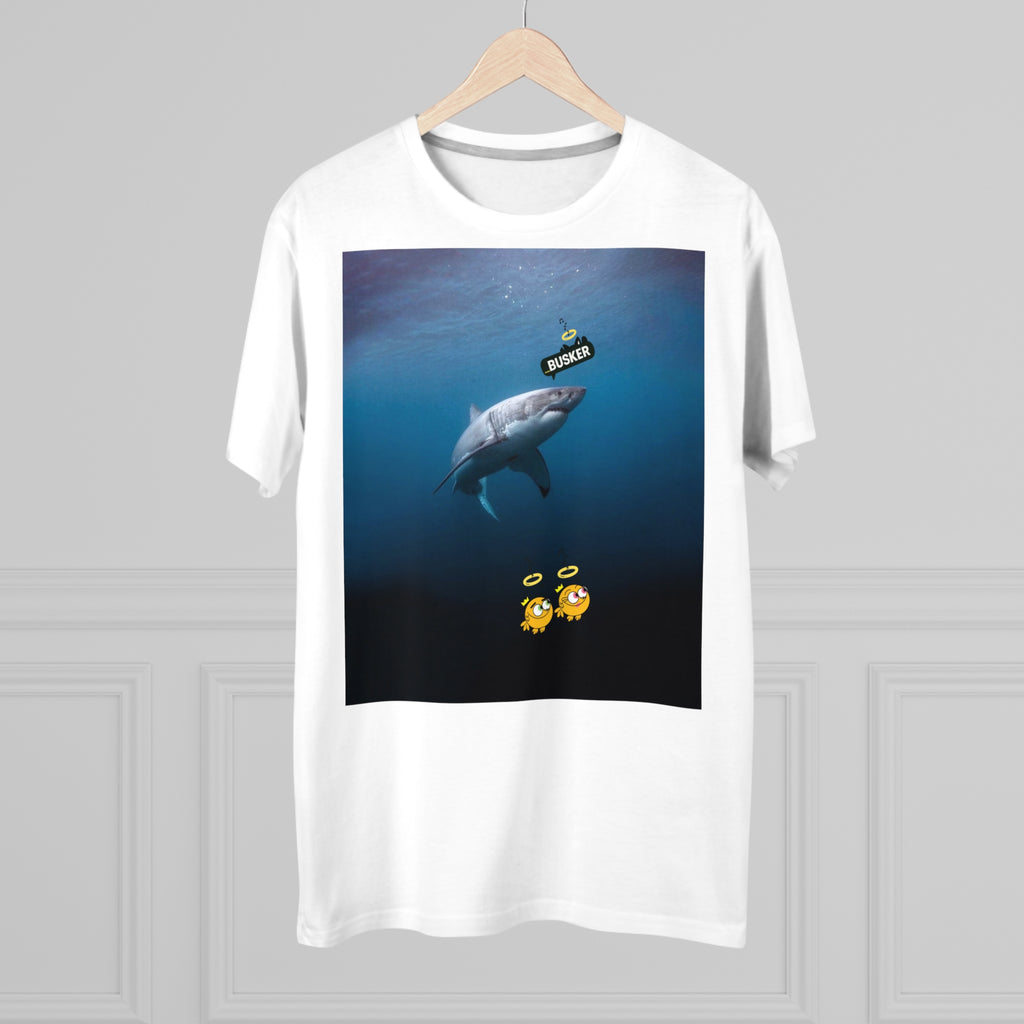 Shark Humor Men's Tee - Perfect for Beach Lovers, Casual Wear, Gift for Friends, Summer Vibes, Funny Graphic Shirt