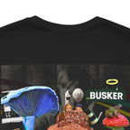 Creative Unisex Graphic Tee - 'I Don't Think' Busker Design