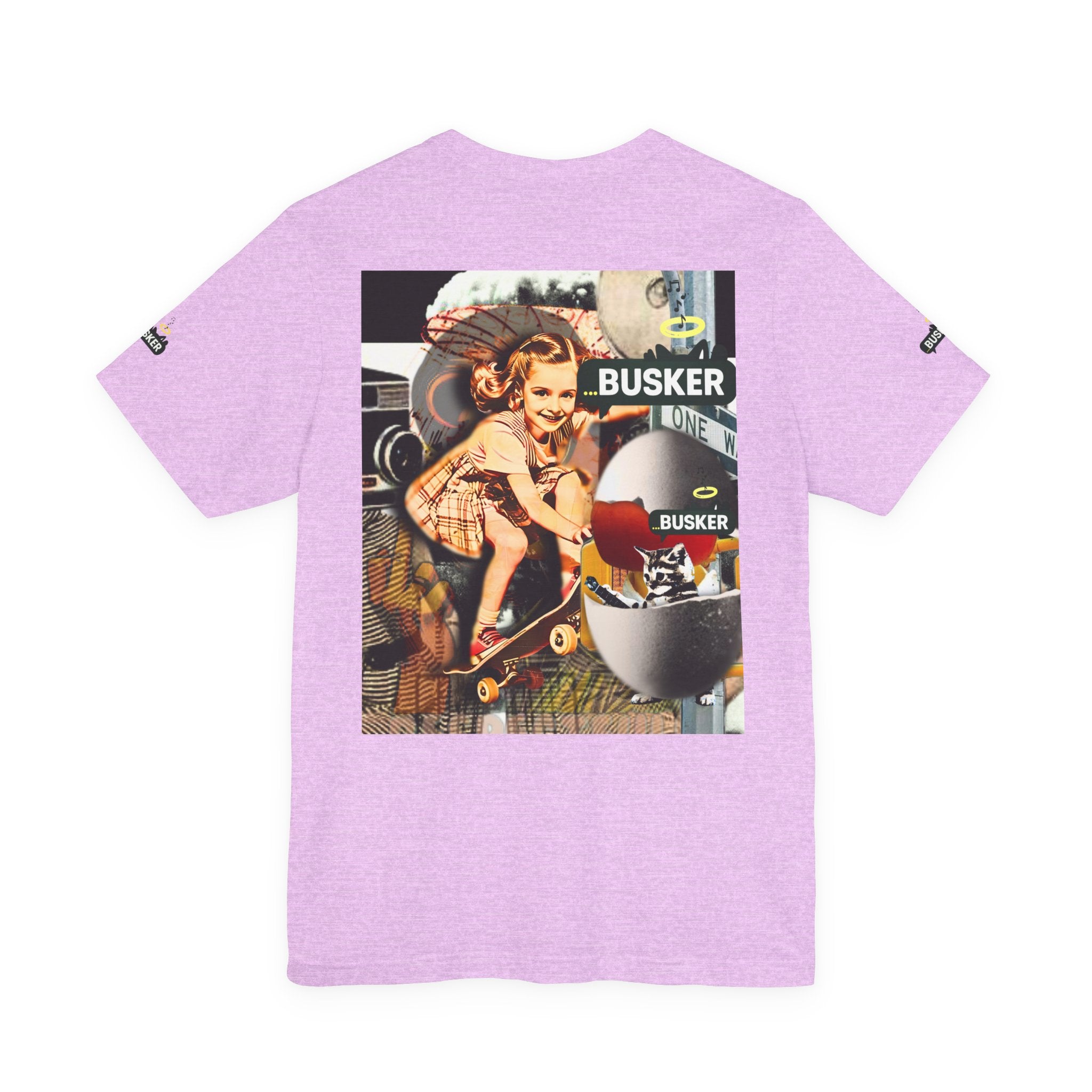 Vintage Skateboarding Graphic Tee - Streetwear for Creative Souls