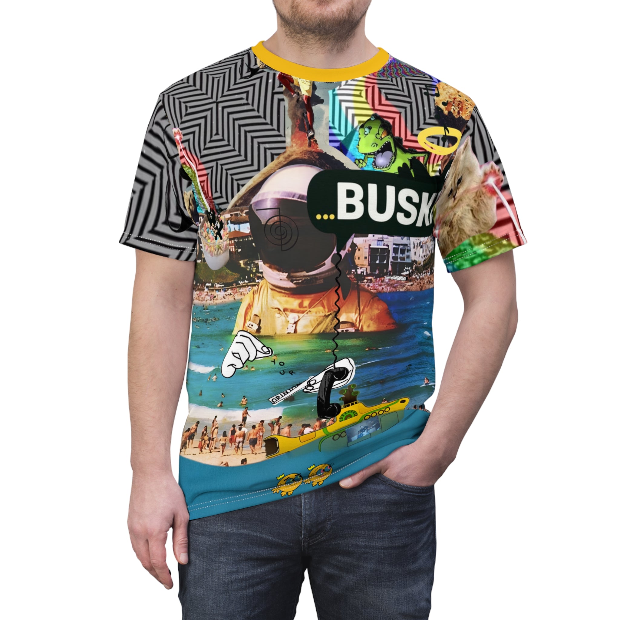 Astronaut Beach Vibes Tee, Unisex Graphic T-Shirt, Summer Fashion, Unique Streetwear, Fun Gift for Space Lovers and Beachgoers