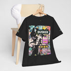 Grunge Art Busker Unisex Heavy Cotton Tee