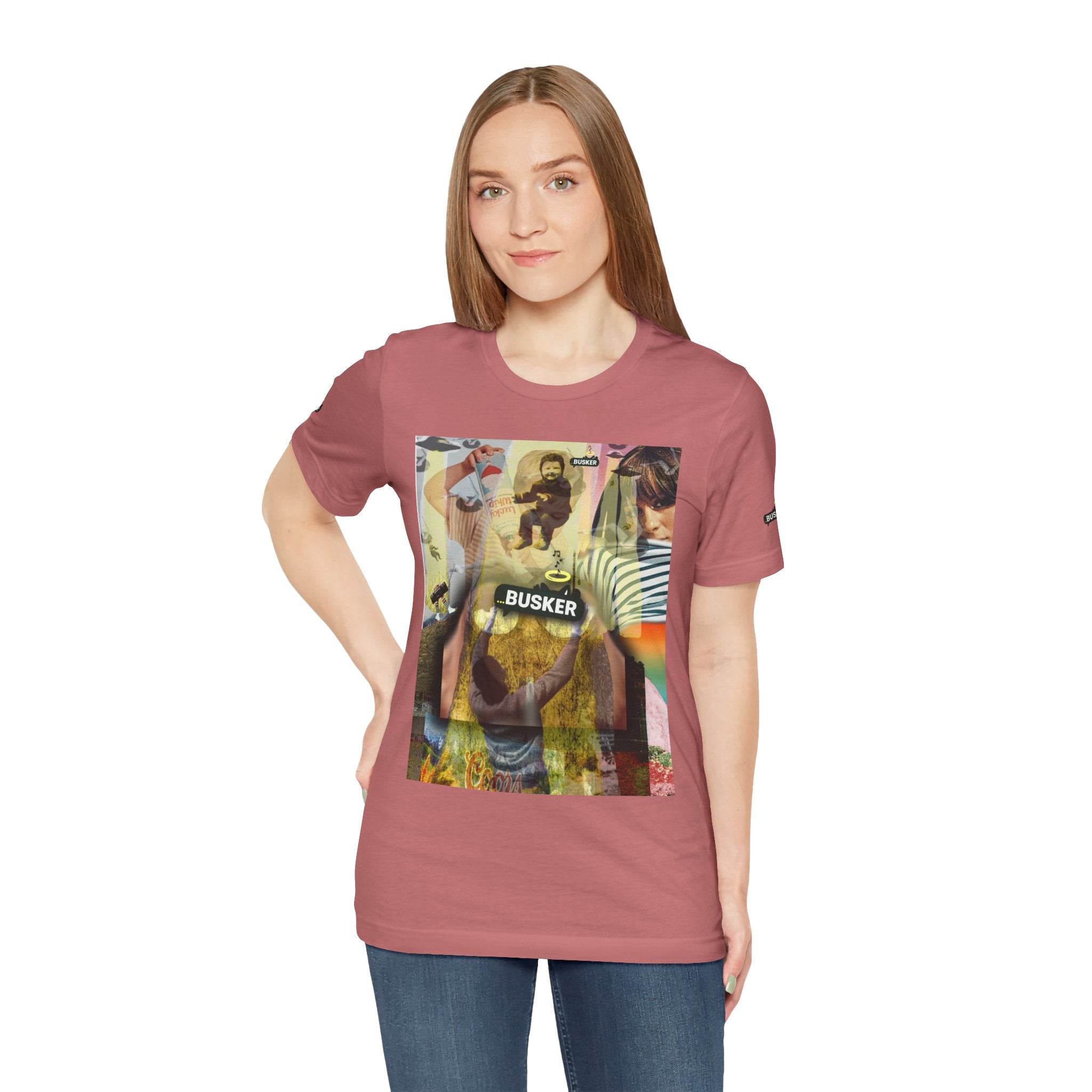 Busker Graphic Tee – Unisex Jersey Short Sleeve T-Shirt for Creative Souls