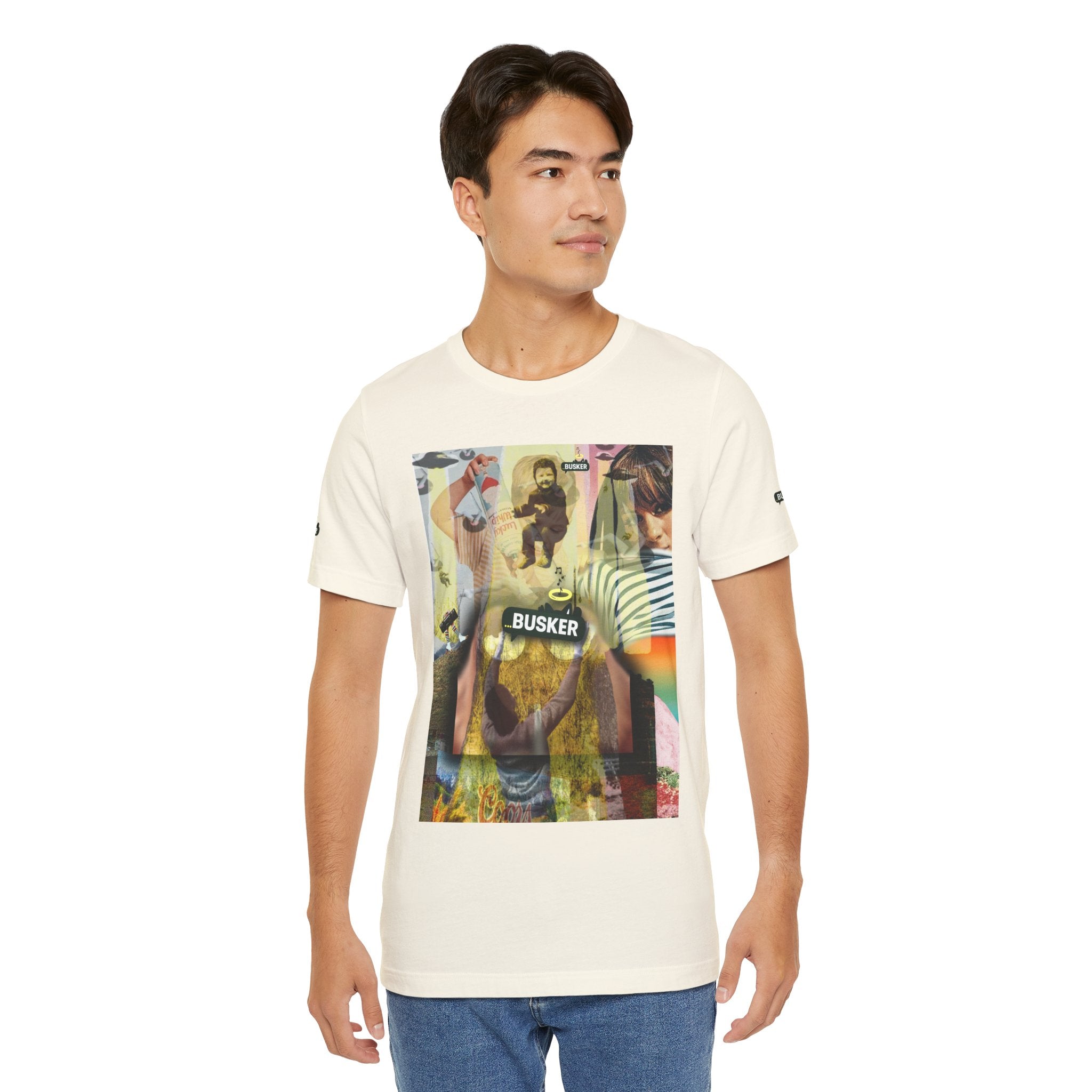 Busker Graphic Tee – Unisex Jersey Short Sleeve T-Shirt for Creative Souls