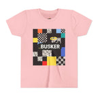 Colorful Youth Short Sleeve Tee - Perfect for Young Creators, Festivals, Birthdays, Casual Wear, Busker Themed Shirt