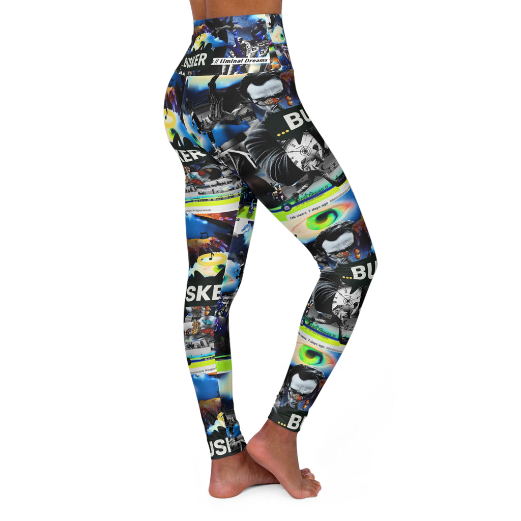High Waisted Yoga Leggings (AOP)