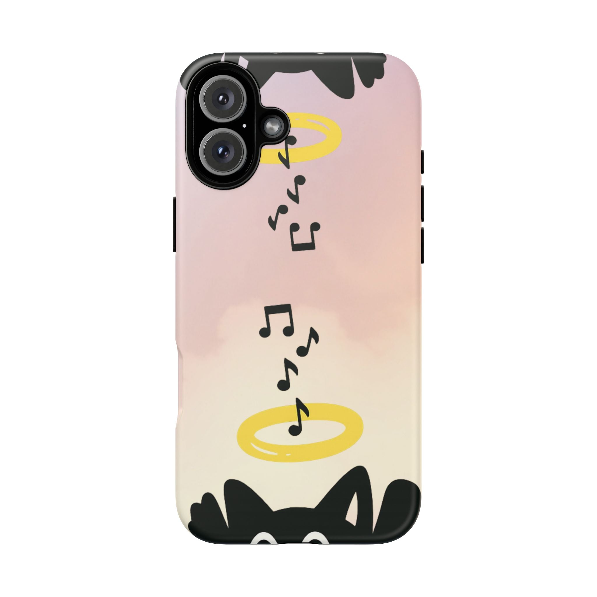 Cute Animal Phone Case, Tough Phone Cover for Pet Lovers, Gifts for Birthdays, Holidays, Music Lovers, Fun Tech Accessories