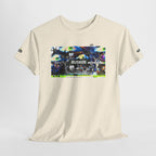 Busker Graphic Tee — Vintage Street Music Poster T‑Shirt