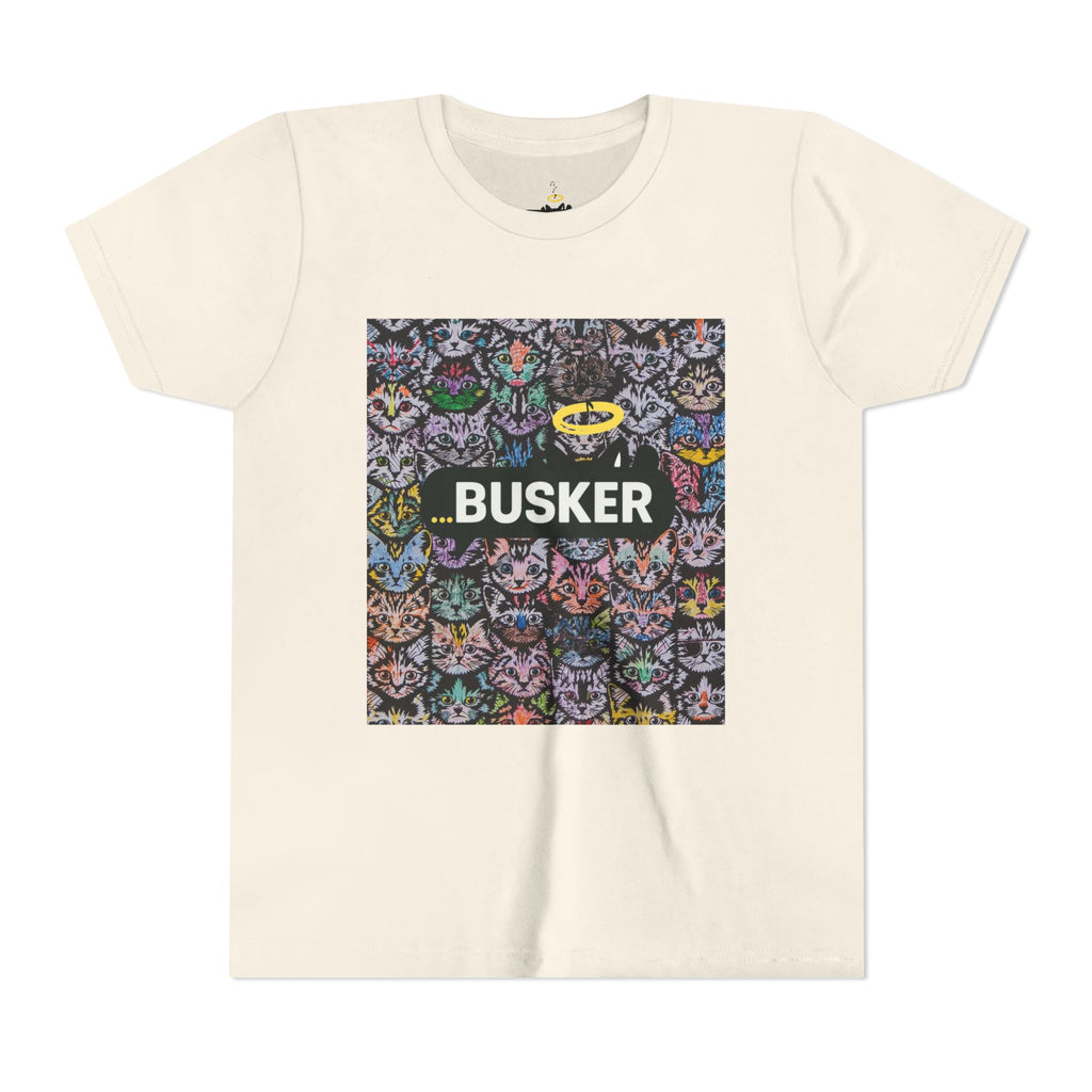 Colorful Youth Short Sleeve Tee, Fun Summer Shirt, Trendy Kids Clothing, Gift for Young Musicians, Cool Casual Wear, Birthday Present