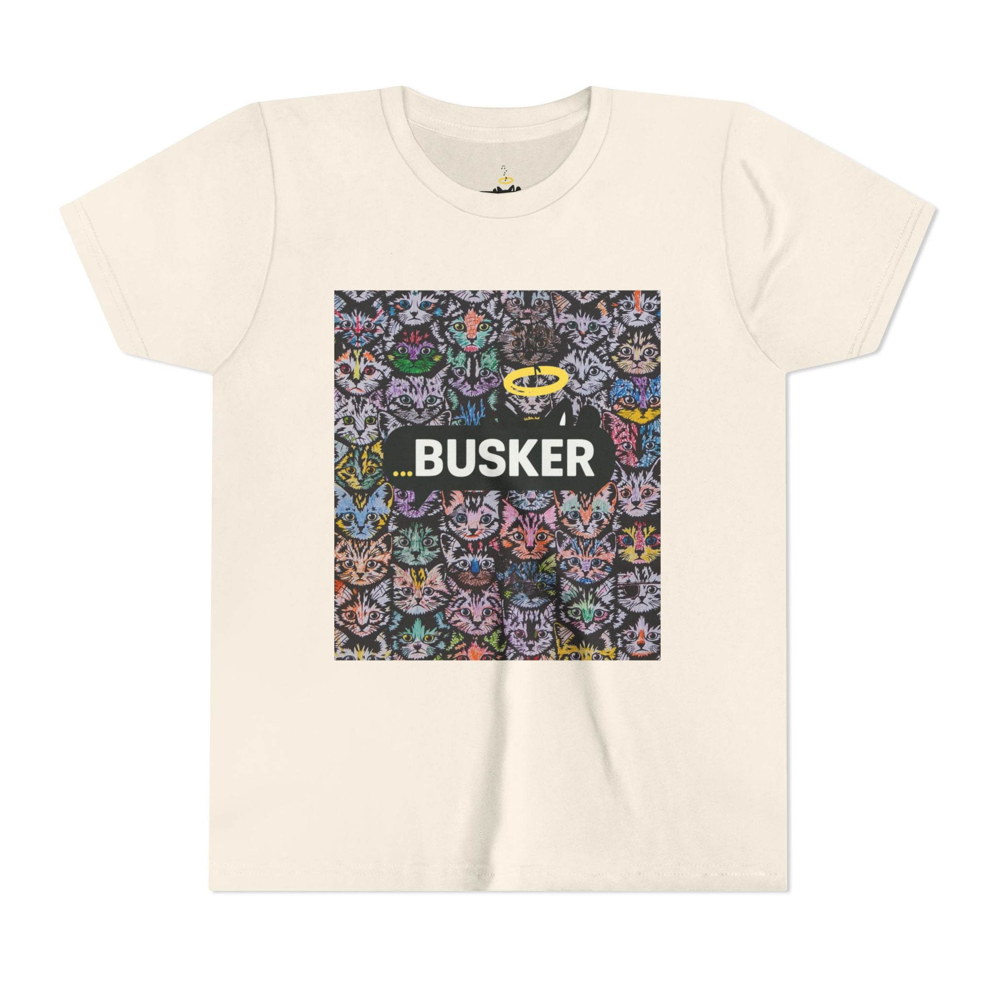 Colorful Youth Short Sleeve Tee, Fun Summer Shirt, Trendy Kids Clothing, Gift for Young Musicians, Cool Casual Wear, Birthday Present