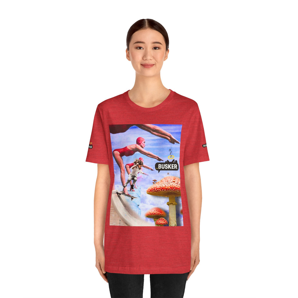 Busker Fun Graphic Tee - Unisex Jersey Short Sleeve