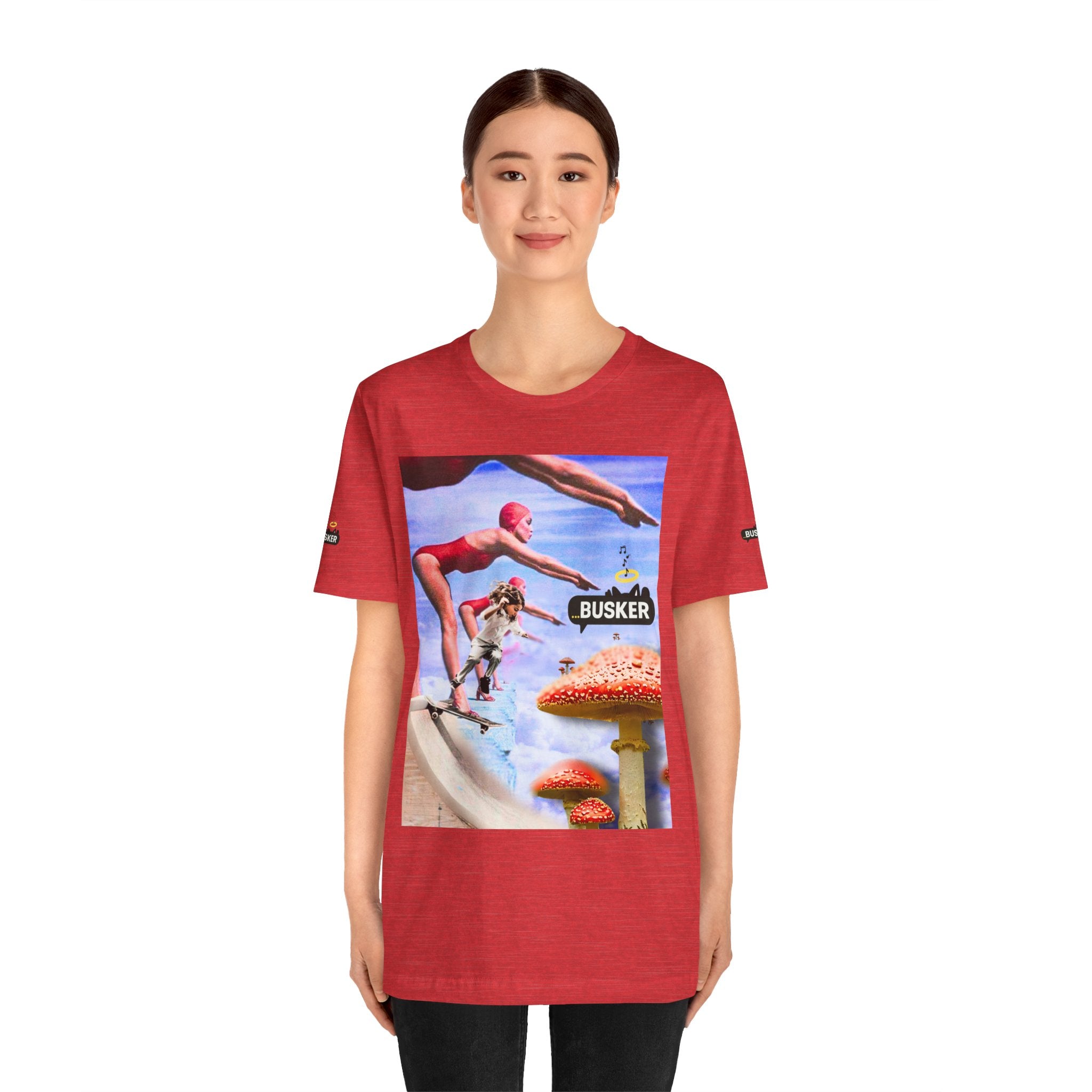 Busker Fun Graphic Tee - Unisex Jersey Short Sleeve