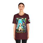 Street Art Busker Tee - Unisex Graphic Short Sleeve Shirt