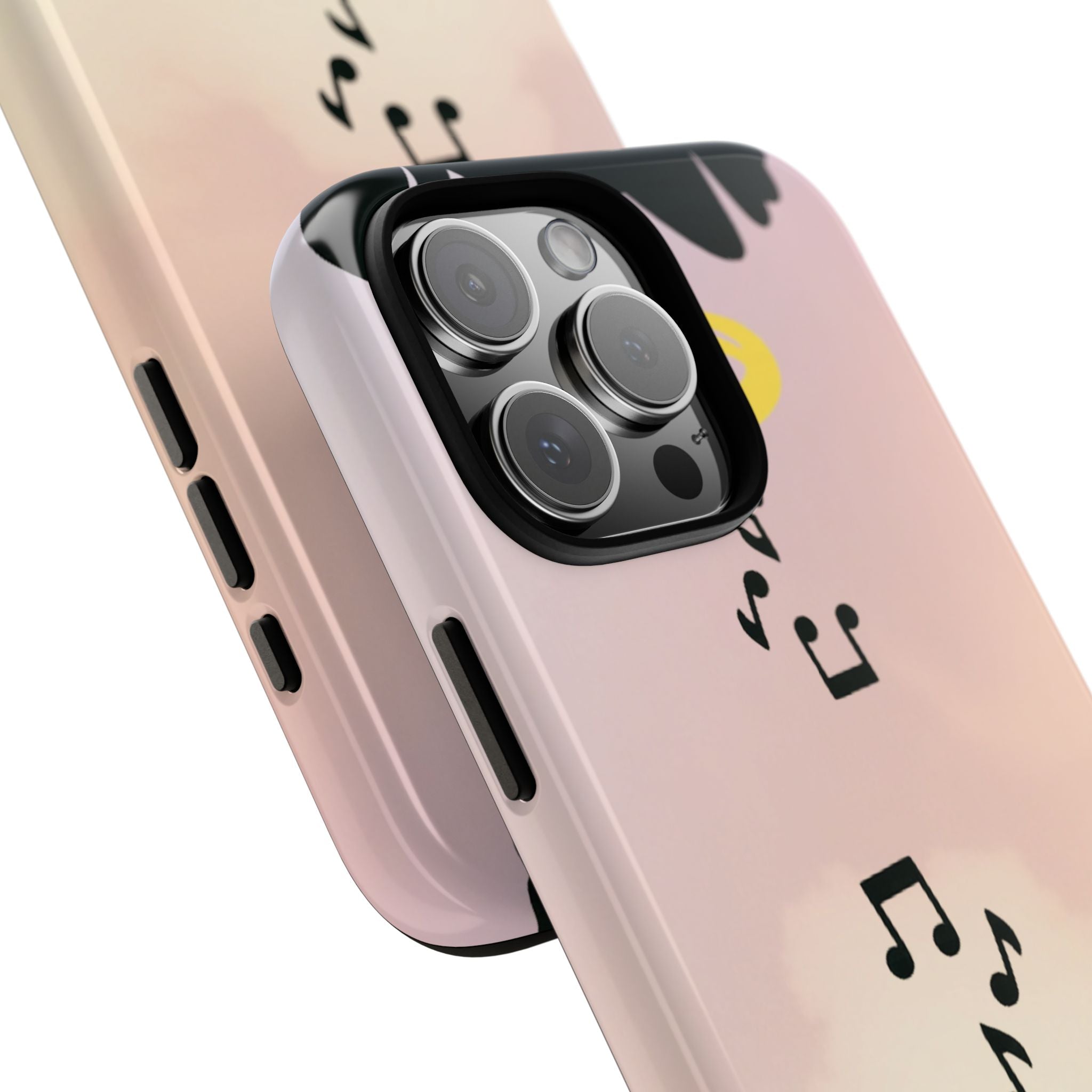 Cute Animal Phone Case, Tough Phone Cover for Pet Lovers, Gifts for Birthdays, Holidays, Music Lovers, Fun Tech Accessories