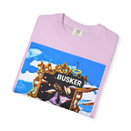 "Welcome to Golden" Exclusive Busker Unisex Garment-Dyed T-shirt, Music Lover Gift, Vintage Style Tee, Festival Wear, Casual Outfit