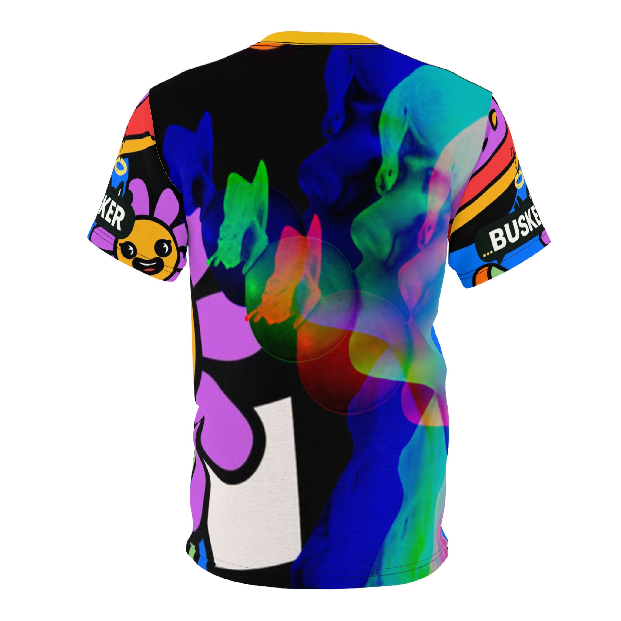 Busker Vibes Unisex Tee, Fun Graphic Shirt for Music Lovers, Trendy Colorful T-Shirt, Unique Gift for Festivals, Street Artists Fashion