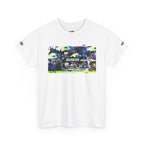 Busker Graphic Tee — Vintage Street Music Poster T‑Shirt