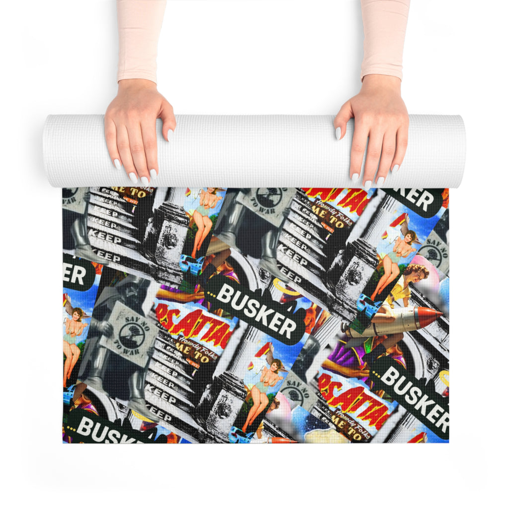 Vibrant Foam Yoga Mat - Perfect for Fitness Enthusiasts & Mindfulness Practices