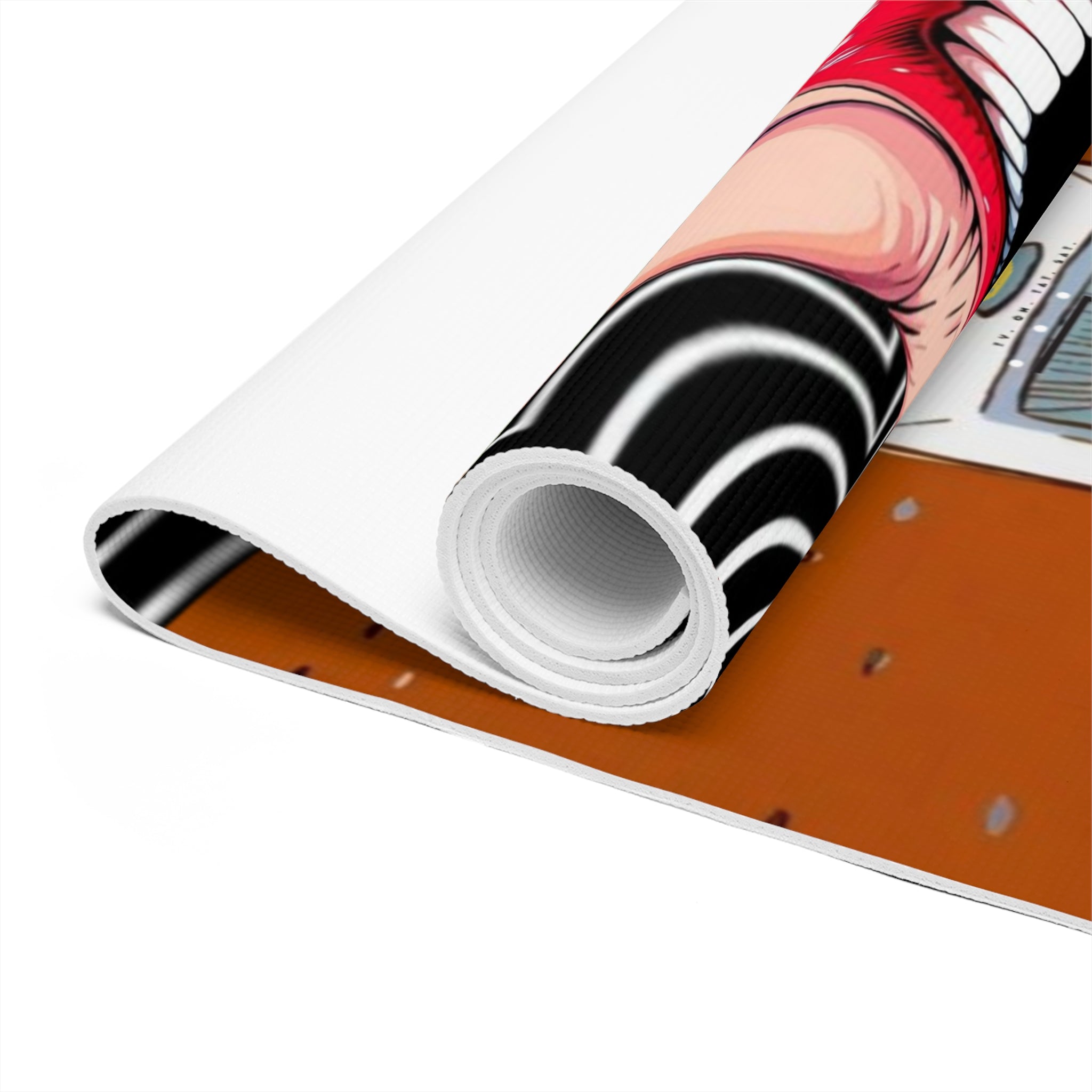 Bright Yellow Foam Yoga Mat, Ideal for Home Workouts and Yoga Classes, Perfect Gift for Yogis, Fitness Lovers, and Athletes