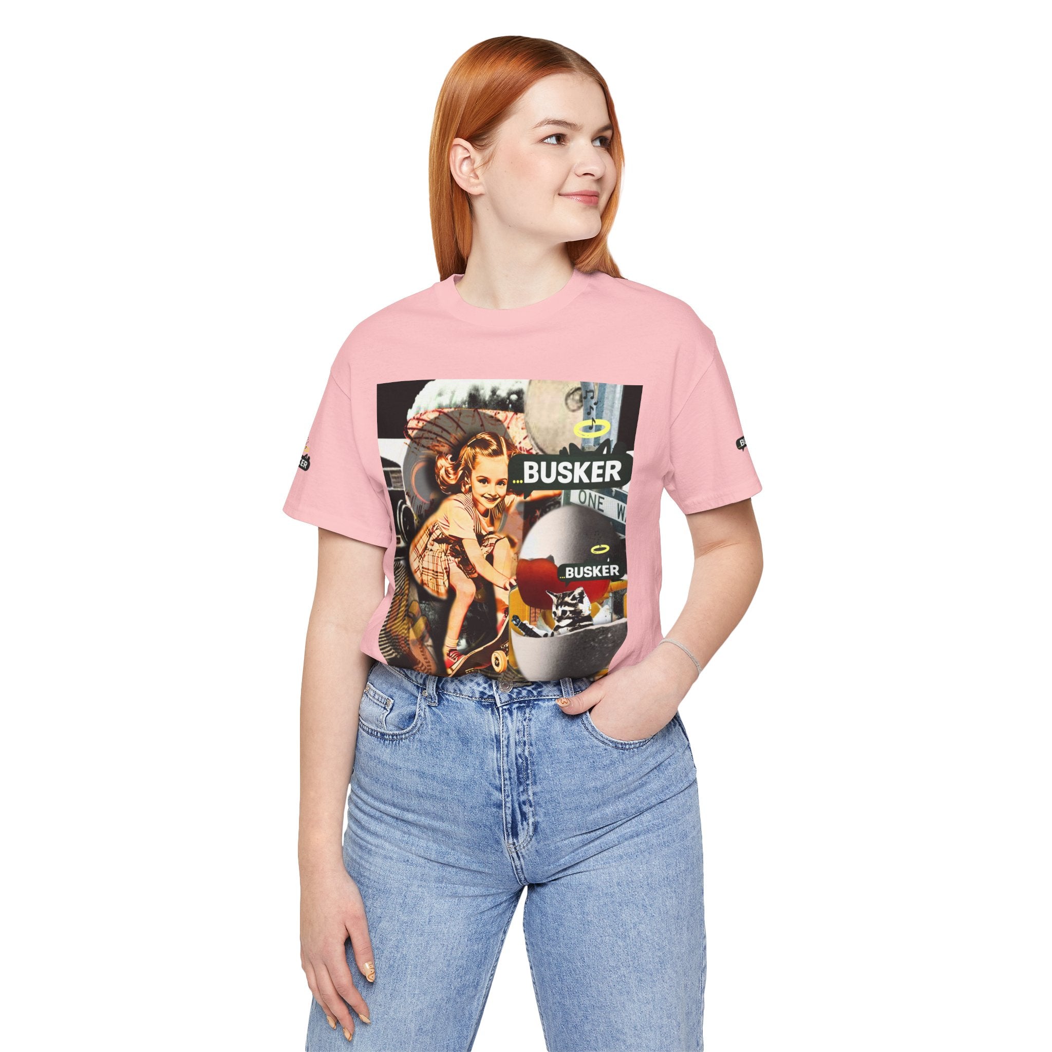 Vintage Skateboarding Graphic Tee - Streetwear for Creative Souls