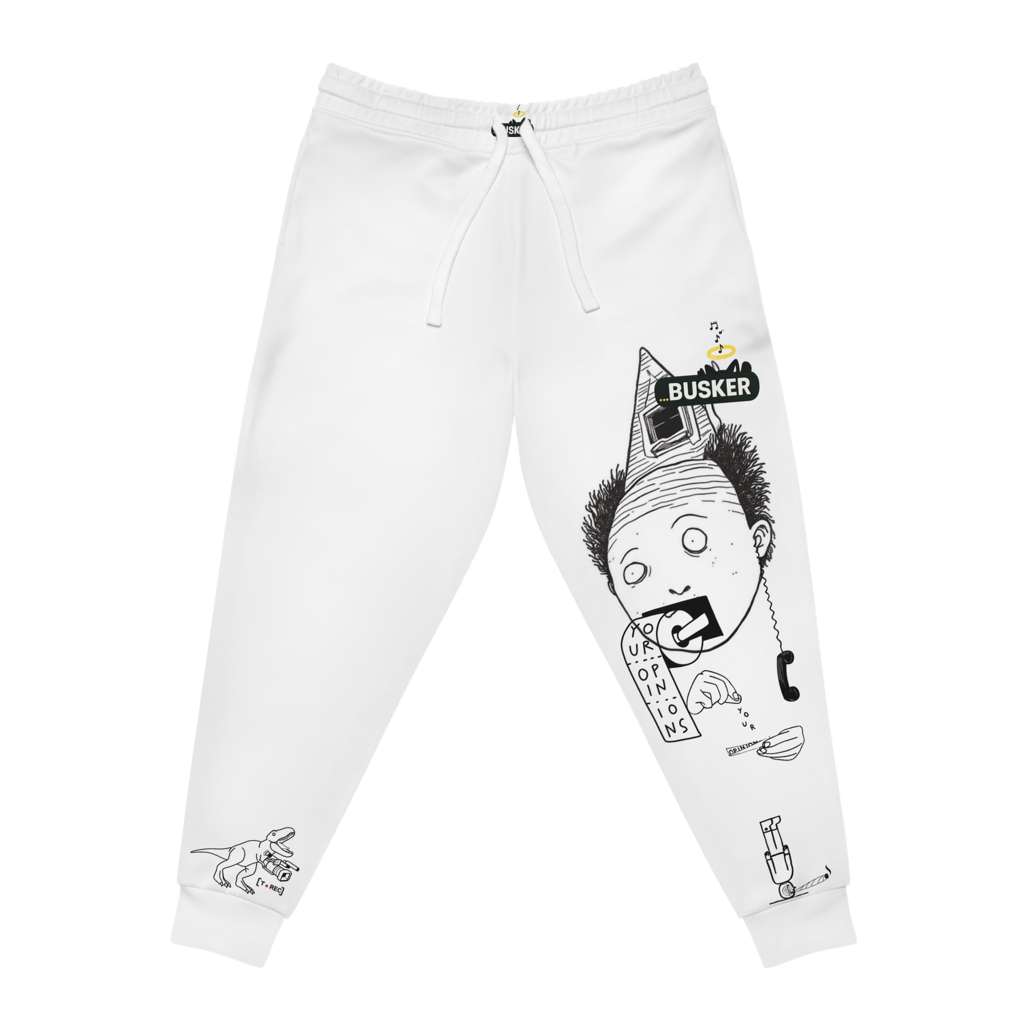 Trendy Artist Joggers - Unique Streetwear Pants for Everyday Comfort, Perfect for Casual Outings, Creative Expression, and Festivals