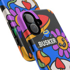 Colorful Phone Case, Cute Phone Accessories, Gift for Music Lovers, Fun Tech Gear, Unique Floral Design Case