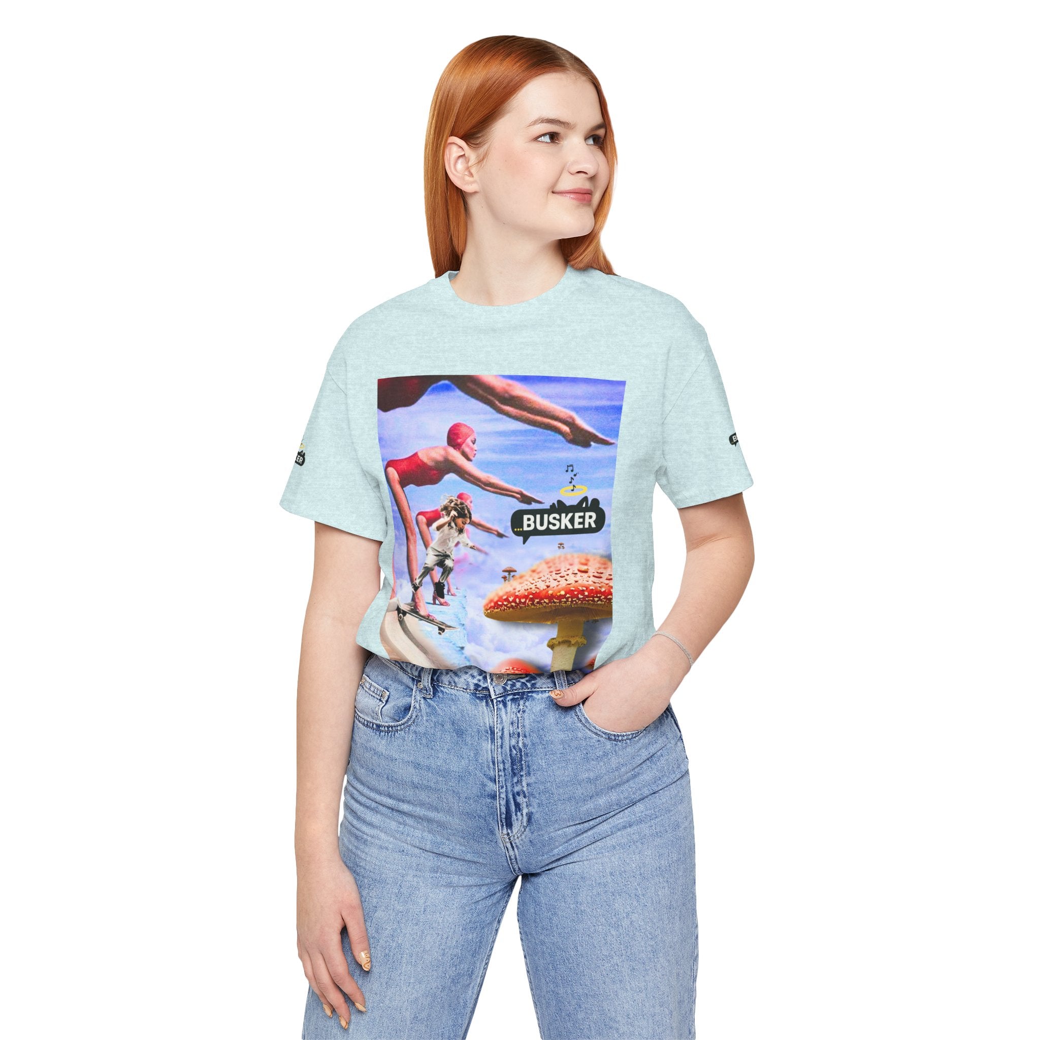 Busker Fun Graphic Tee - Unisex Jersey Short Sleeve