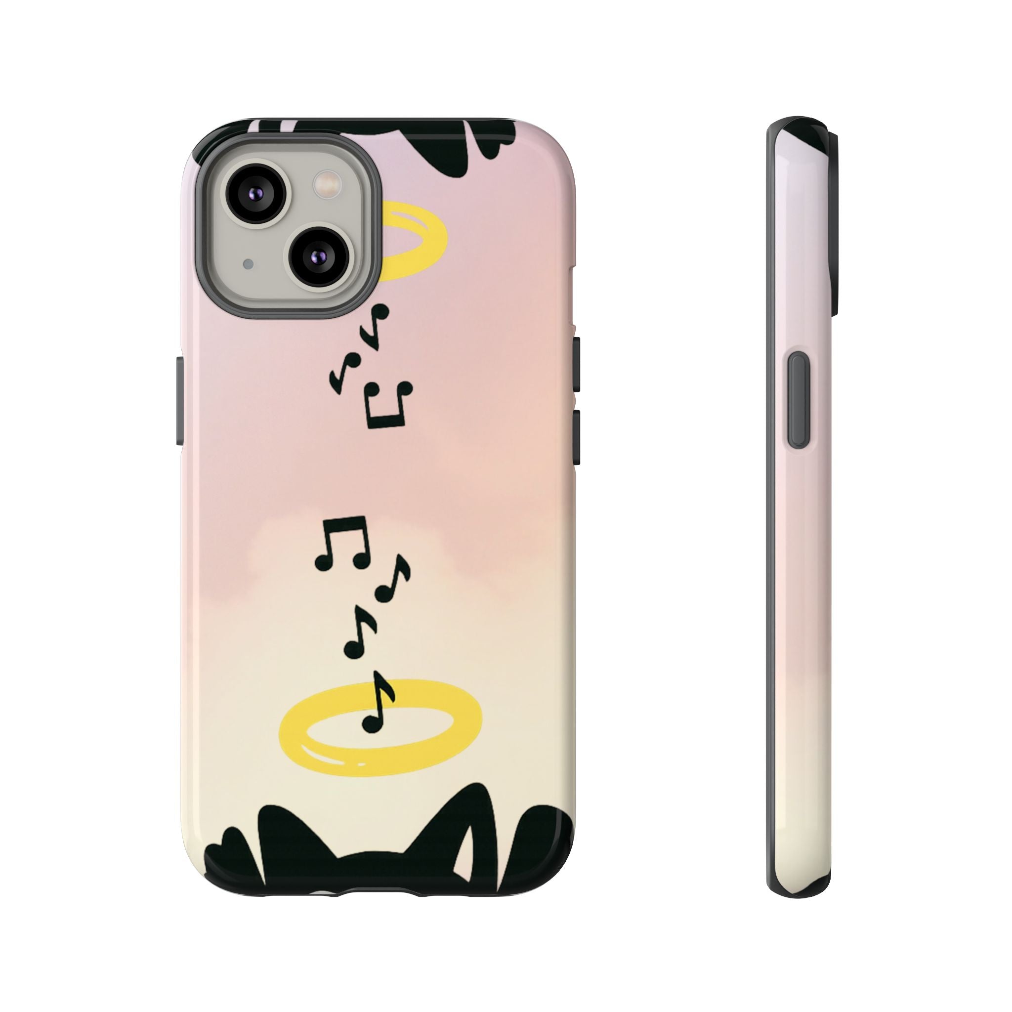 Cute Animal Phone Case, Tough Phone Cover for Pet Lovers, Gifts for Birthdays, Holidays, Music Lovers, Fun Tech Accessories