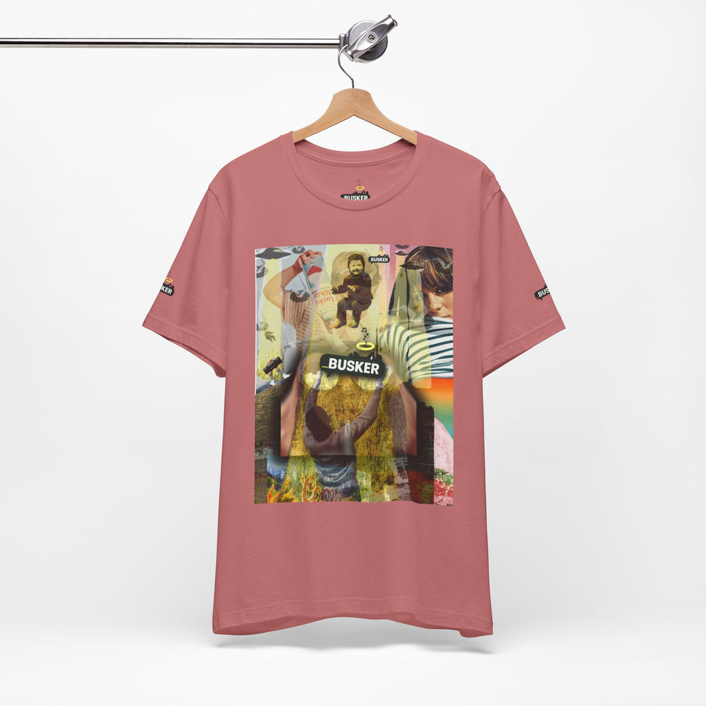 Busker Graphic Tee – Unisex Jersey Short Sleeve T-Shirt for Creative Souls