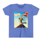 Busker Youth Short Sleeve Tee, Fun Summer Tee, Music Lover Gift, Kids Graphic T-Shirt, Festival Outfit, Creative Gift Idea