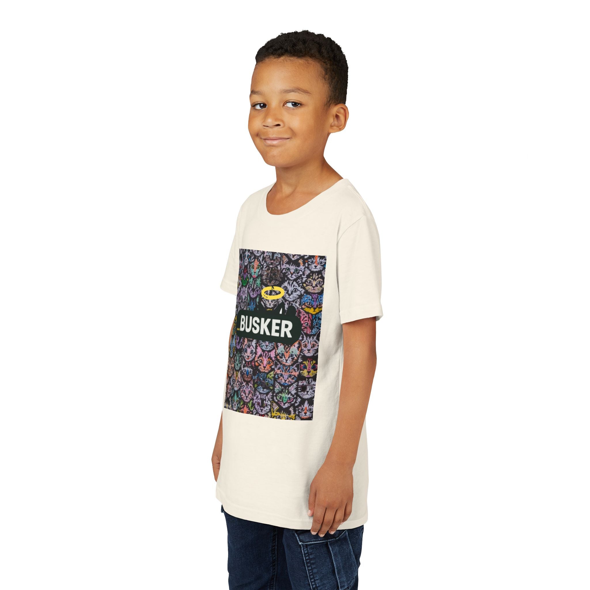 Colorful Youth Short Sleeve Tee, Fun Summer Shirt, Trendy Kids Clothing, Gift for Young Musicians, Cool Casual Wear, Birthday Present