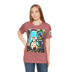 Street Art Busker Tee - Unisex Graphic Short Sleeve Shirt