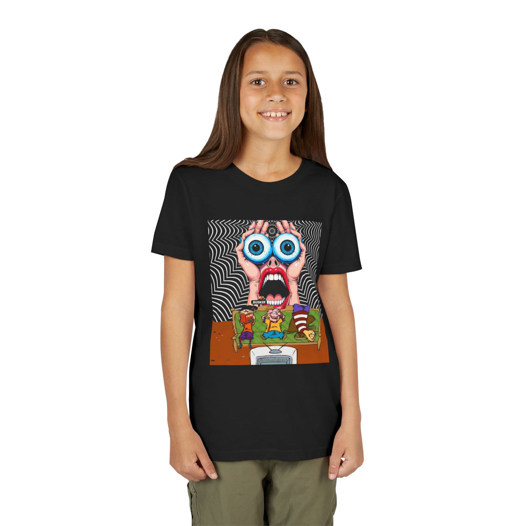 Graphic Youth Tee - Colorful Fun Shirt for Kids, Party T-Shirt, Gift for Youngsters, Trendy Youth Apparel, Art-Inspired Clothing