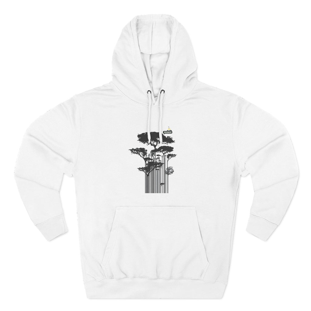 Cozy Tree Graphic Hoodie | Urban Style, Unisex Fleece, Perfect for Outdoors, Casual Wear, Gifts for Nature Lovers