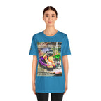 Vibrant Busker Art Tee for Creative Souls