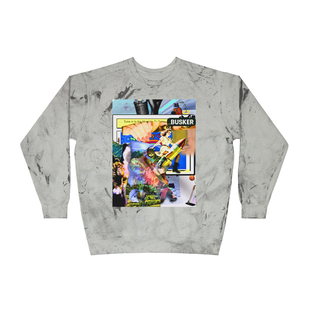 Color Blast Crewneck Sweatshirt for Creative Souls